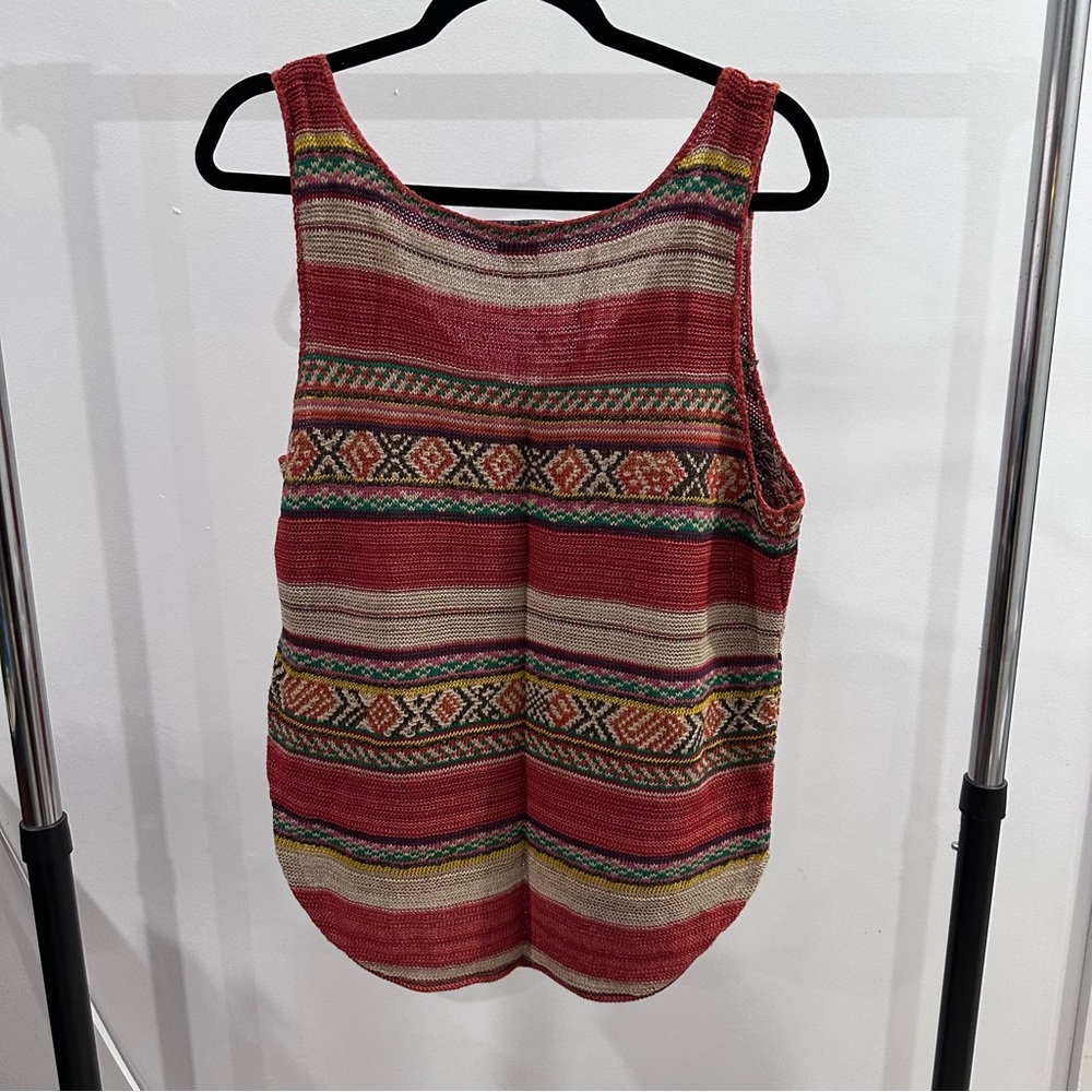 Ralph Lauren Multicolor Striped Tank Top - Picture 3 of 3